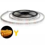 Flexibele Waterdichte IP68 LED strip Amber 3528 60 LED/m - Per meter